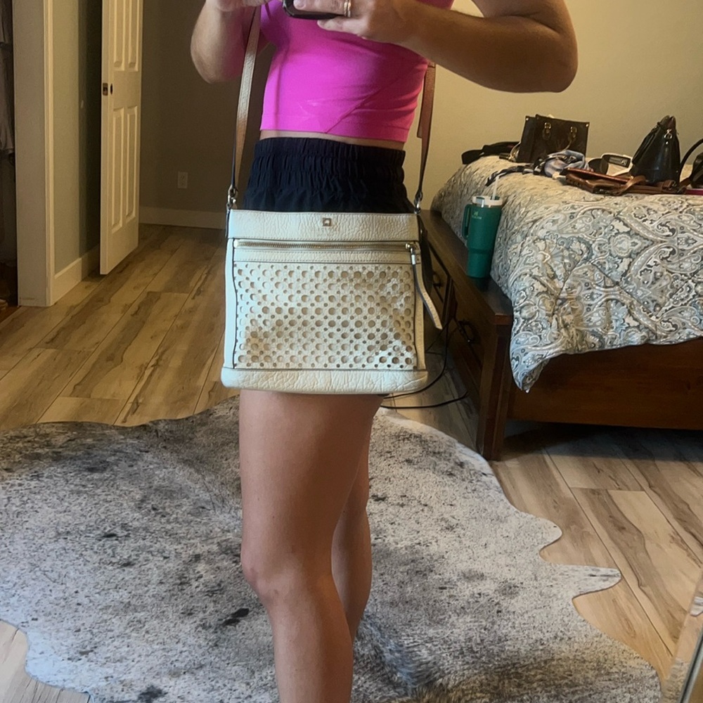 White Kate Spade crossbody